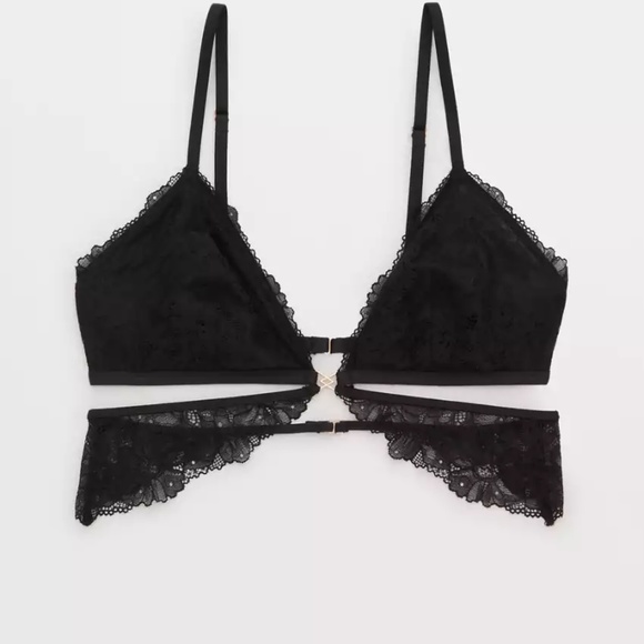 aerie Intimates & Sleepwear Aerie Dreamscape Lace Triangle Bralette